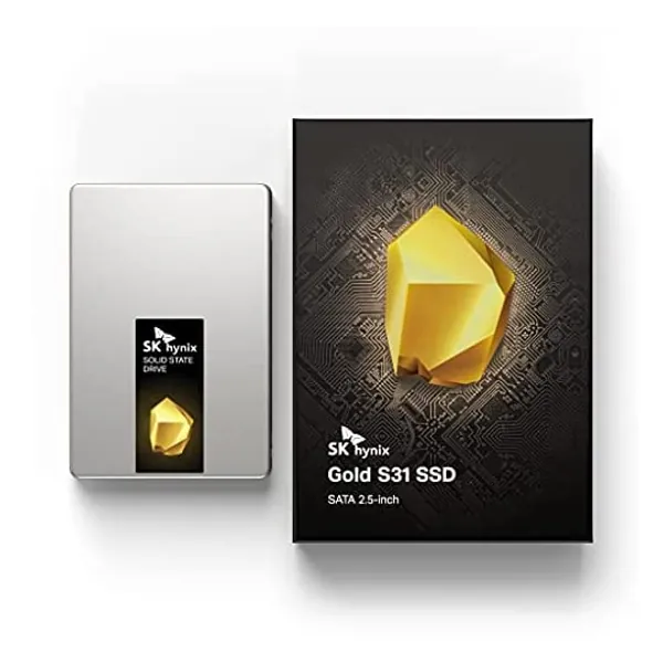 SK hynix Gold S31 1TB SATA Gen3 2.5 inch Internal SSD | SSD 1TB | Up to 560MB/S | Solid State Drive | Compact 2.5" SSD Form Factor SK hynix SSD | Internal Solid State Drive | SATA SSD
