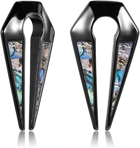 KUBOOZ Ear Weights Tapers Stretched Hangers Heavy - J934H-8