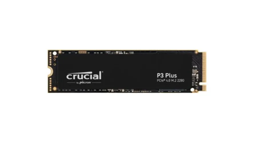 Crucial P3 Plus 4TB PCIe Gen4 3D NAND NVMe M.2 SSD, up to 5000MB/s - CT4000P3PSSD8 - 4TB - P3 Plus - SSD