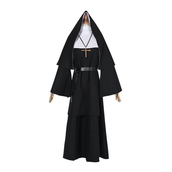 Nun Costume Adult Dress, Nun, Nun Costume Pastor Costume, Halloween Costume