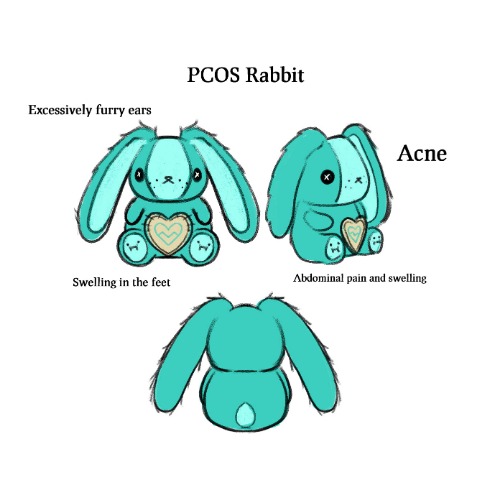 Plushie Dreadfuls - PCOS Rabbit - Plush Stuffed Animal | Default Title