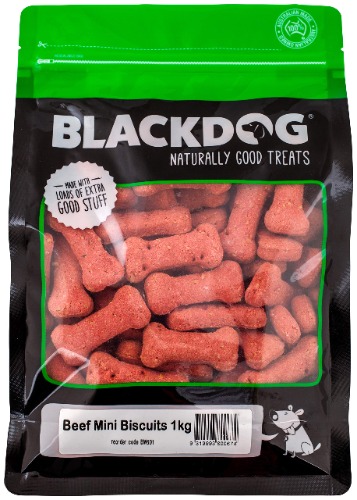 BLACKDOG Mini Biscuits Beef - 1kg, All
