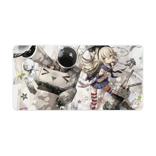 マウスパッド 大型 ゲーミングマウスパッド 艦これ 艦C 島風 プレイマット ゴム底 耐洗い表面 耐久性良い 大型サイズ キーボードパッド オフィス 周辺機器 デスクパッド パソコンマット 快適 プレンセント 30x60cm - 30x60cm ￥2,099