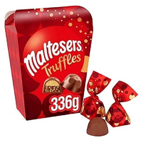 Maltesers Chocolate Truffles, Christmas Chocolate Gift, Stocking Fillers, Large Gift Box, 336g