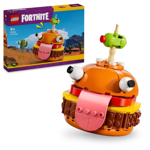 LEGO Fortnite Durrr Burger uit Bouwpakket voor Kinderen en Tieners uit de videogame, Speelgoed voor 9 jaar en Ouder, Kinderkamer Decoratie, Cadeau voor Jongens, Meisjes, Tieners en Volwassenen 77070