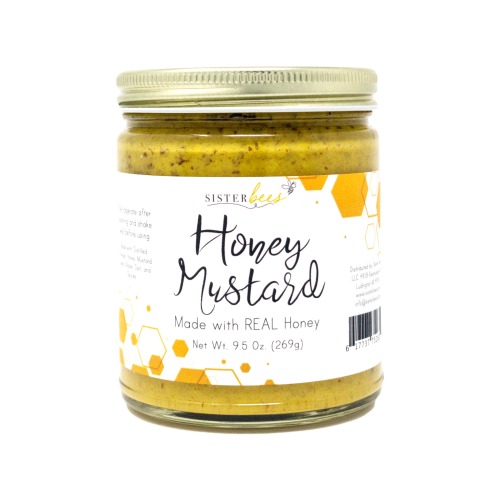Honey Mustard - Made with REAL honey! by Sister Bees