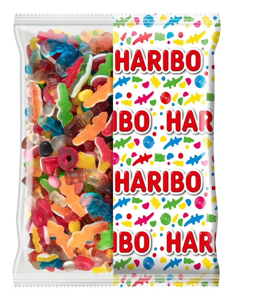 HARIBO Happy Life Assortiment de Bonbons Gélifiés Sachet Vrac, 2kg