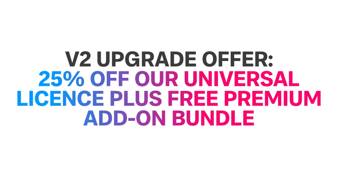 Affinity V2 at 25% discount