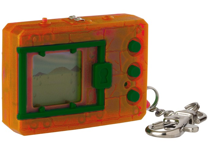 Digimon Bandai Original Digivice Virtual Pet Monster - Translucent Orange - Original Digimon Translucent Orange