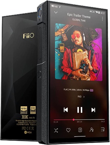 FiiO M11Plus Music Player Portable MP3/MP4 High Resolution Audio Player Android 10 Bluetooth5.0/atpX HD/LDAC/DSD Lossless Apple Music/Tidal/Amazon Music 4.4mm 1000hrs Standby Home/Car Audio/Speaker - M11 Plus ESS