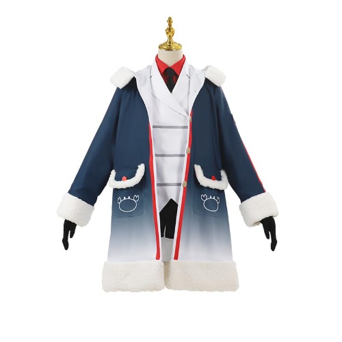 [BANBAS] Hatsune Miku Snow Miku 2022 Cosplay Vocaloid Cosplay Costume (Tools, Wig, Shoes Added) After-party Halloween Kakusan Obon Present Festival Holiday Gift Costume Christmas Event Party Cultural