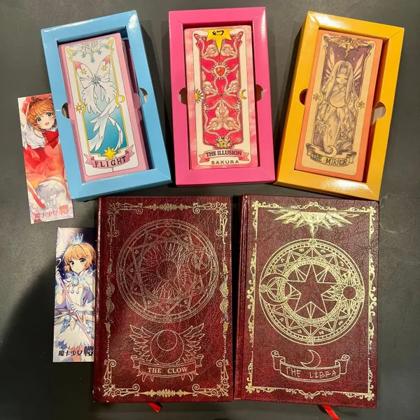Cardcaptor Sakura clow card Sakura card clear card notebook journal cosplay props