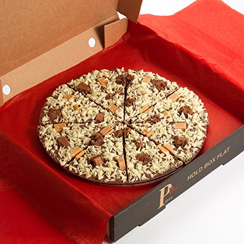 Gourmet Chocolate Pizza Belgian Crunchy Munchy 10" chocolate pizza
