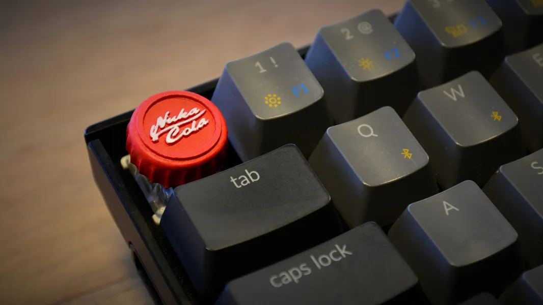 Nuka Cola - Artisan Custom Cherry MX Keycap