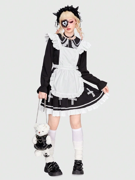 Roupa de Maid gótica 