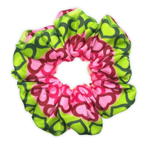 Mitsuri Hearts Scrunchie (glossy) - luxe