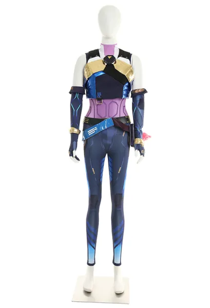 Valorant Agent Neon Cosplay Costume Bodysuit Set
