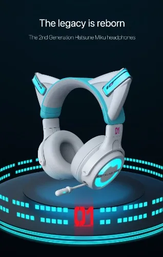 YOWU 妖舞 -  Cat Ear Headphones Hatsune Miku NX