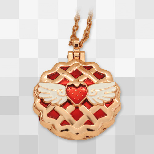 Strawberry Pie Mirror Locket | Default Title