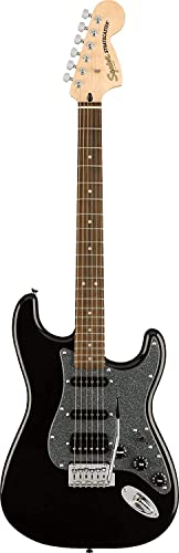 Fender Affinity Series HSS Stratocaster with Laurel FB - Metallic Black - Metallic Black - HSS Strat
