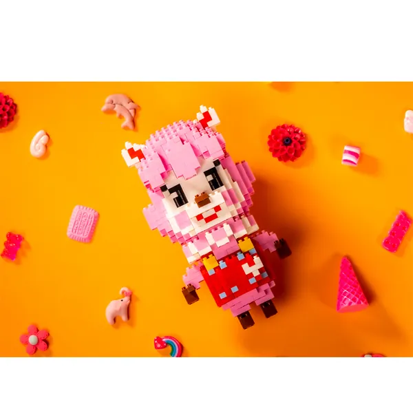 ACNH Building Blocks DIY Miniature Cute ACNH Toys Pixel Art - Reese