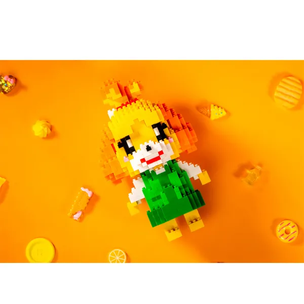 ACNH Building Blocks DIY Miniature Cute ACNH Toys Pixel Art - Isabelle