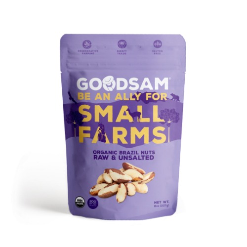 Organic Brazil nuts, Raw and Unsalted - 8oz