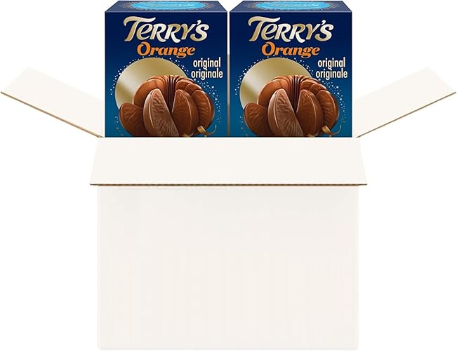 Terry's, Original - Orange Flavoured Milk Chocolatey Confection, Pack of 2 (2x157g)