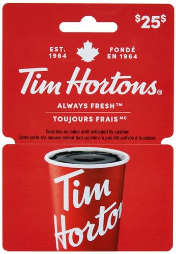 Tim Hortons Gift Card $25