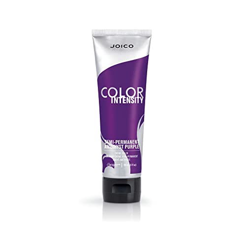 Joico Color Intensity Semi Permanent Hair Dye, Trendy Colour for Women or Men, Rich, Intense and Long Lasting Colour, 4oz - Amethyst Purple