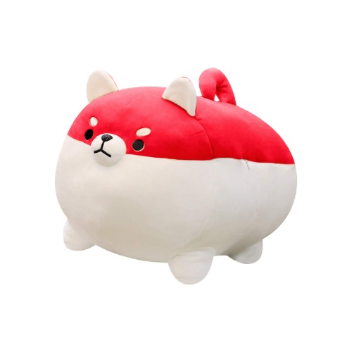 Nightcap Plush Shiba Cute Plush Stuffed Soft Inu Toy3D Pillow Inu Waist Cushion Cute 3D Shiba Plush toy