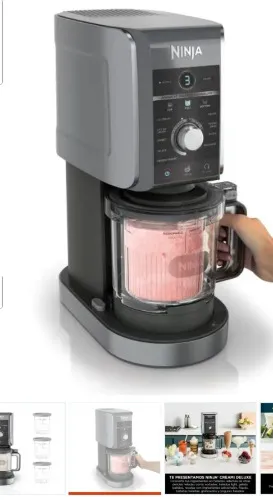 Heladera Ninja CREAMi Deluxe NC501EU