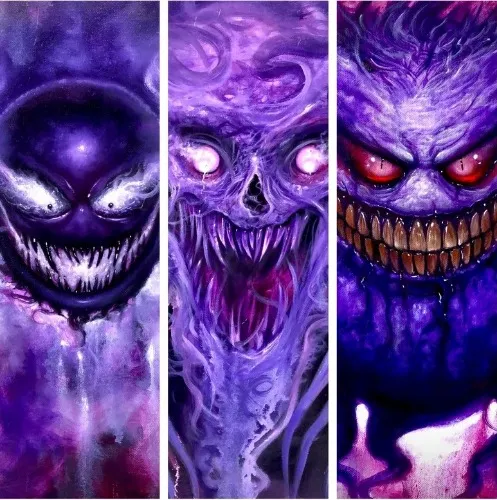 Pokemon Oil painting prints