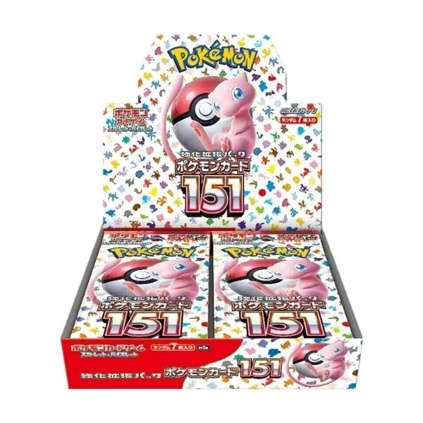 Pokémon 151 Japanese booster packs
