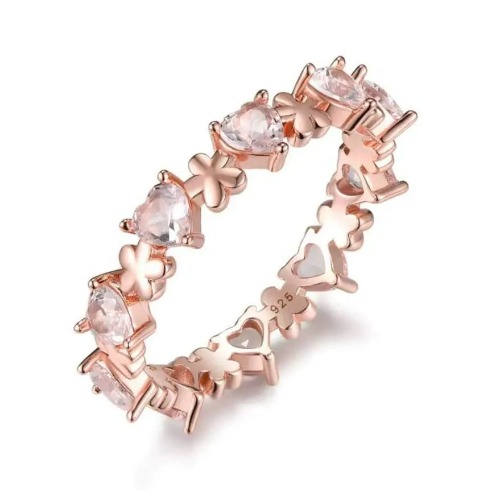 Adeline Sparkle Band - Rose Gold / 8