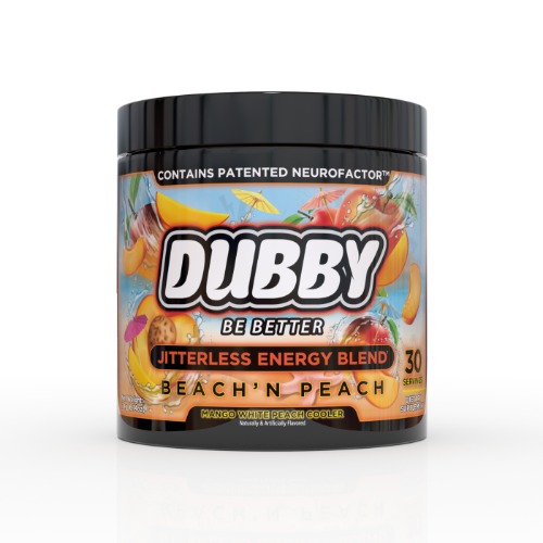 DUBBY Beach'n Peach Energy Drink Tub