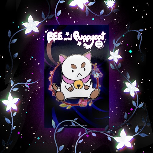 Puppycat Pin | Black / Standard