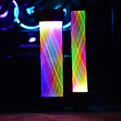 Braided RGB Gaming PC Cable - Bundle | Default Title