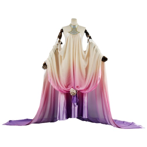 Star Wars 3 Padme Amidala Naberrie Lake Dress Cosplay Costume Halloween Carnival Suit | Female / S