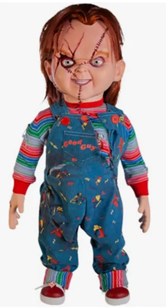Trick or Treat Deluxe Childsplay Samen von Chucky Doll mit Display Box - 