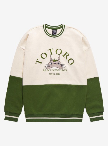 Our Universe Studio Ghibli My Neighbor Totoro Be My Neighbor Panel Crewneck - BoxLunch Exclusive