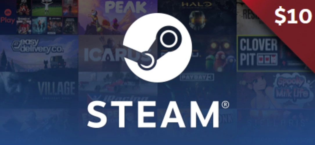 $10 Steam Gift Card