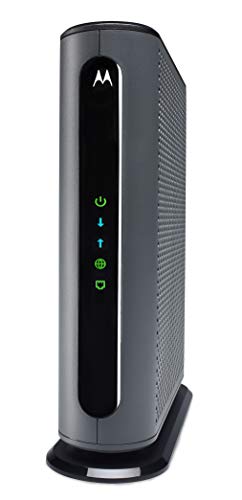 Motorola MB7621 Cable Modem | Pairs with Any WiFi Router | Approved by Comcast Xfinity, Cox, and Spectrum | for Cable Plans Up to 900 Mbps | DOCSIS 3.0 - DOCSIS 3.0 (1 Gbps Ethernet Port)