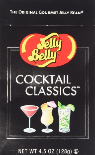 Jelly Belly Cocktail Classics® Jelly Beans, 4.5 oz Flip-Top Box - Official, Genuine, Fresh from the Source - Assorted Flavors 4.5 Ounce (Pack of 1)