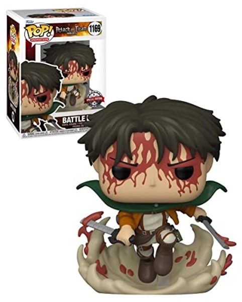 Funko Pop 1169 Battle Levi Attack On Titan Exclusive