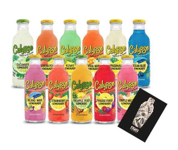 Calypso Lemonade Limeade 11er Tasting Set - inkl.Pfand MEHRWEG