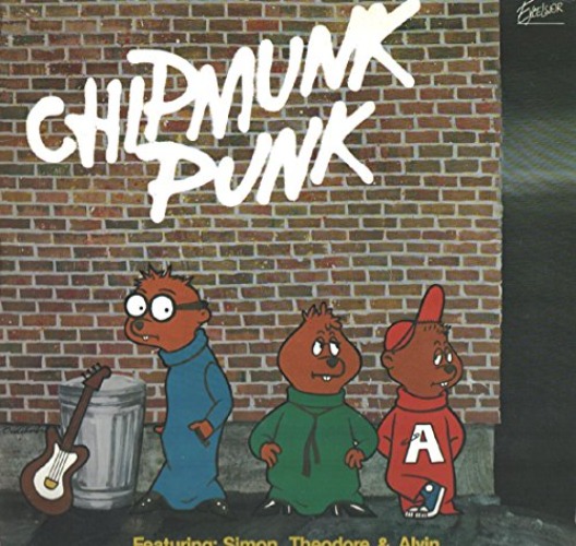The Chipmunks: Chipmunk Punk VG++/NM Canada Excelsior 6008 Light edgewear