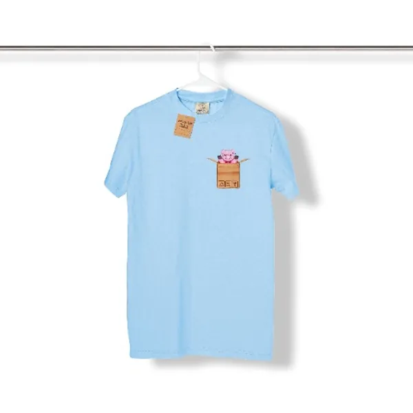 Unpacking - Piggy Pocket T-Shirt | 2XL