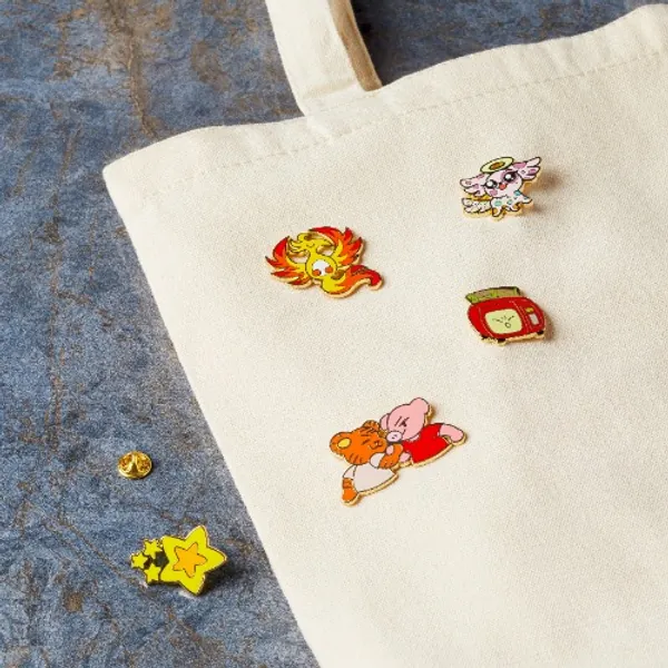 Unpacking - Enamel Pin Set