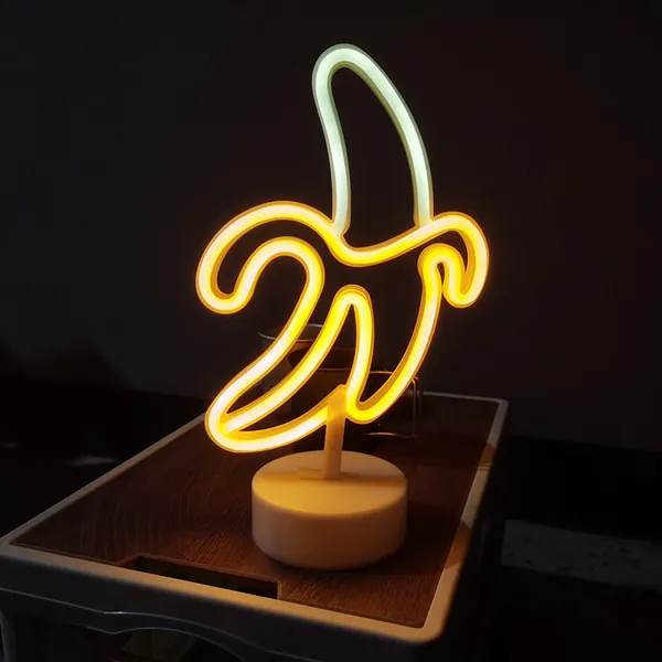 Banana Neon LED Night Lights Cute Banana Lamp